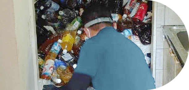 立ち会いなしの片付けも対応可能です